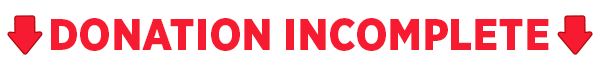 Donation Incomplete