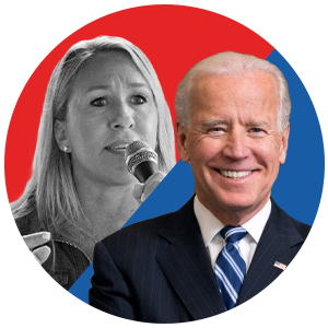 President Joe Biden / Marjorie Taylor Greene