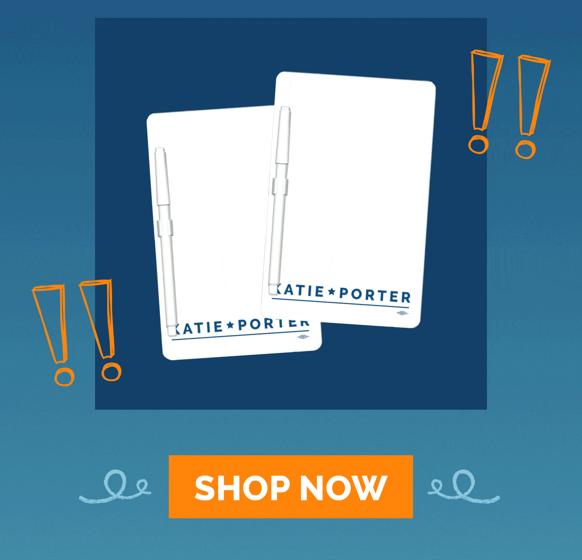 Images of Katie Porter merch