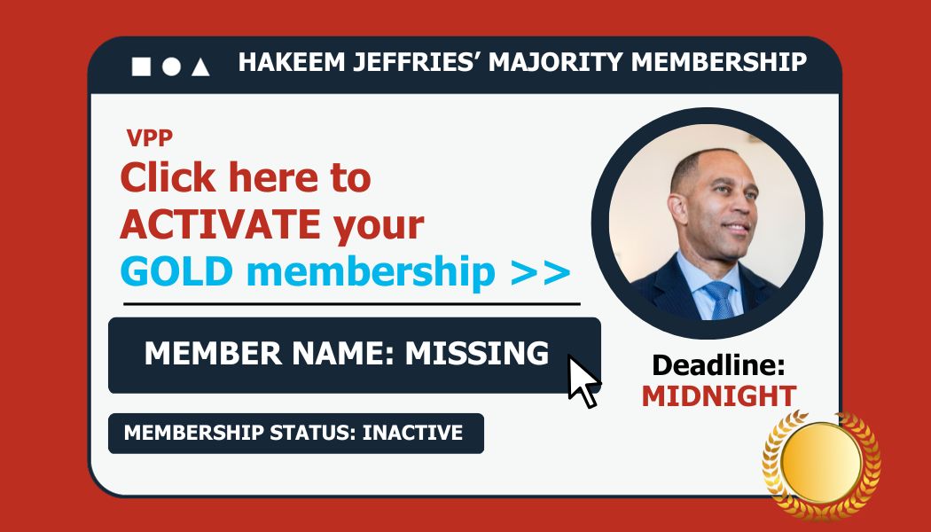 Hakeem Jeffries’ Majority Membership Card