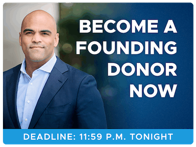 Become a Founding Donor Now | Deadline 11:59PM Tonight