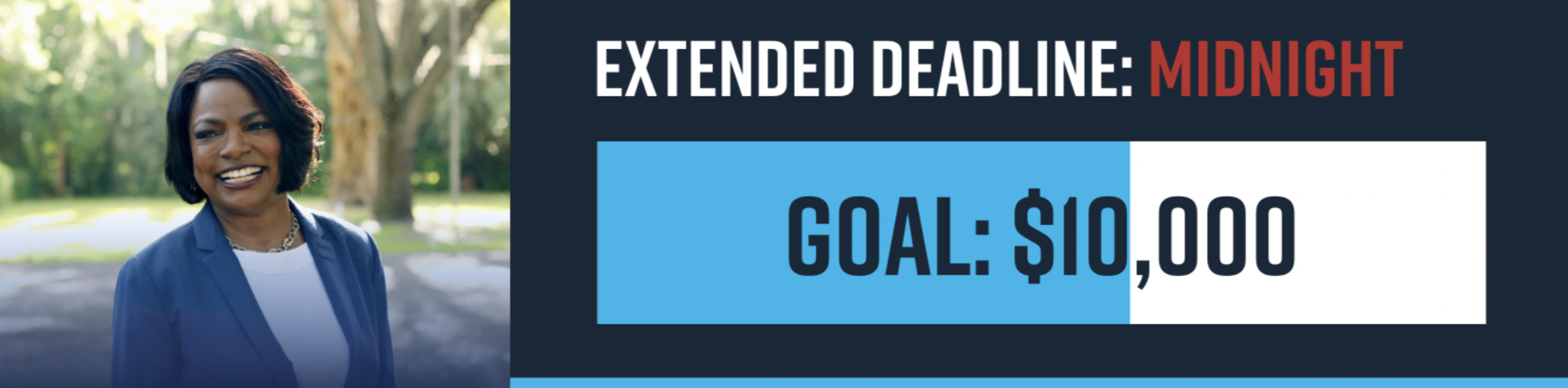 GOAL: $10,000 | EXTENDED DEADLINE: MIDNIGHT