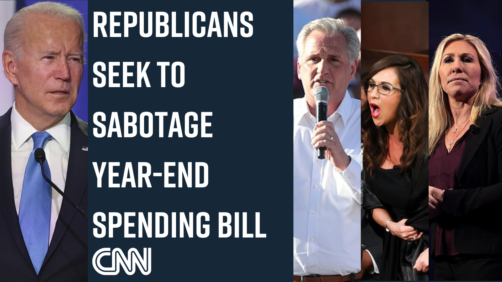 Republicans seek to sabotage year-end spending bill - CNN
