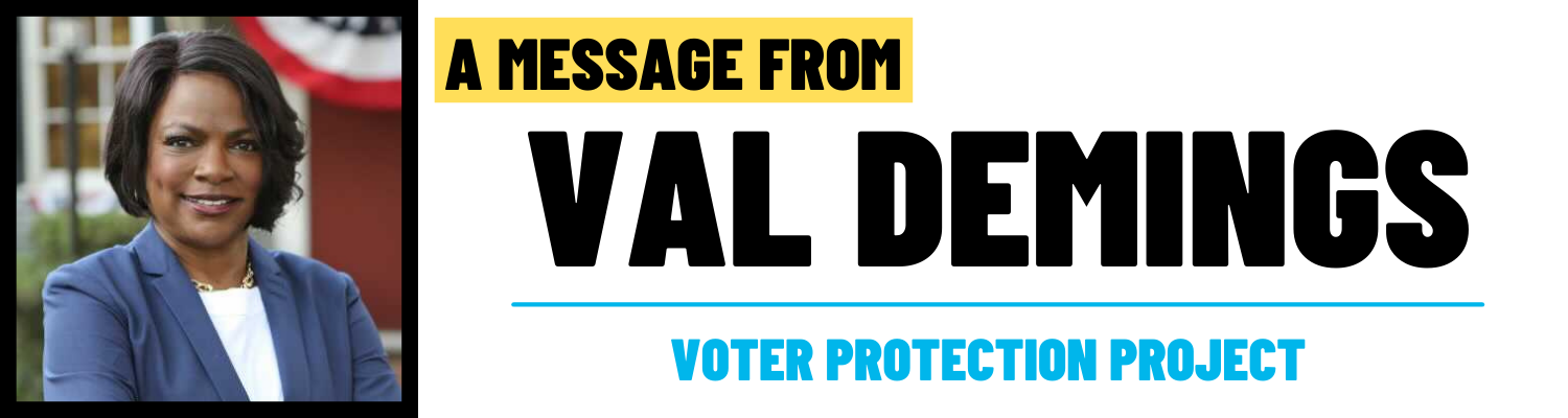 A message from Val Demings via VPP A message from Val Demings via VPP