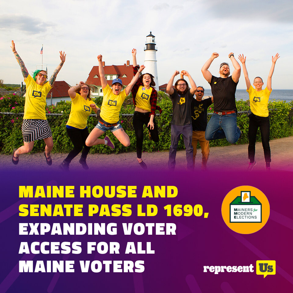 RepresentUs Applauds Passing of New Legislation to Expand Voting Access