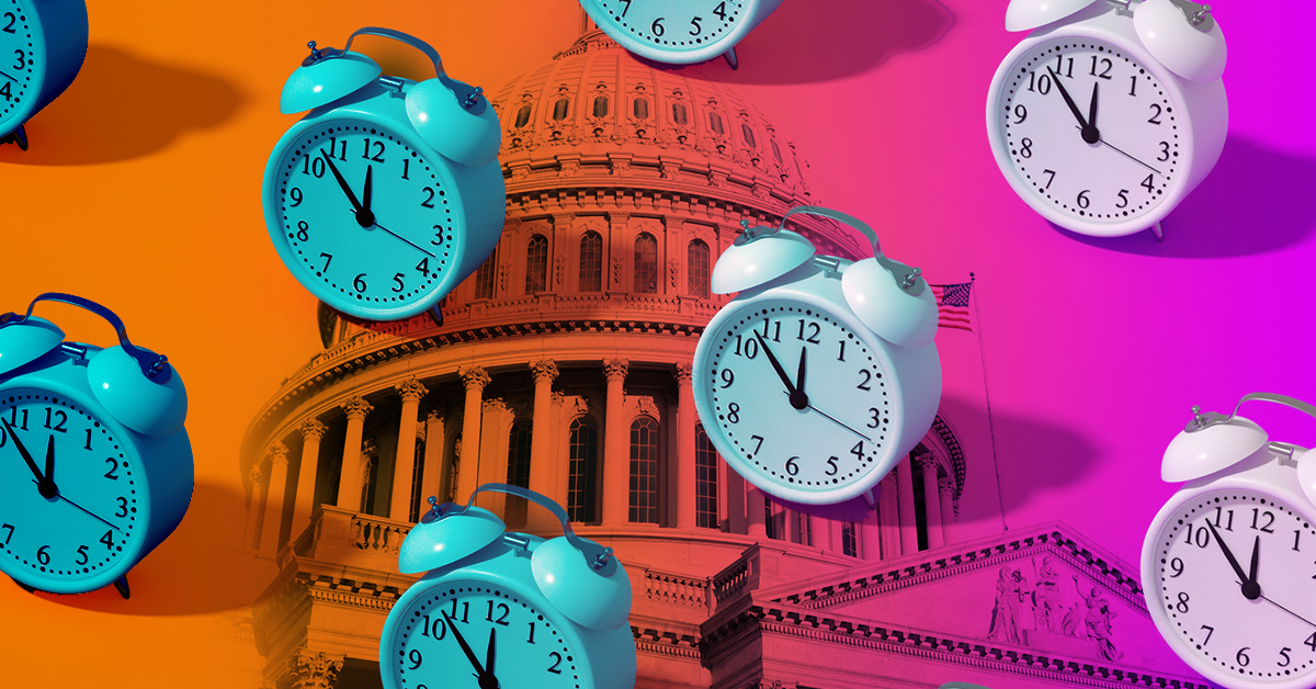 Tired of changing your clocks? Us too. RepresentUs