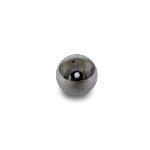 Ball Steele Drilled 1"