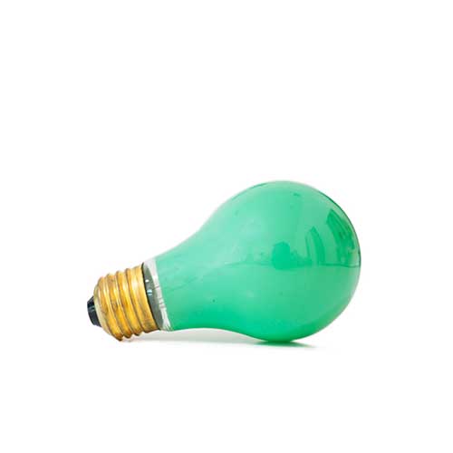 Bulb - 25 W Green