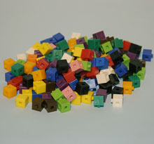 Interlocking Gram Cubes pkg. 1000