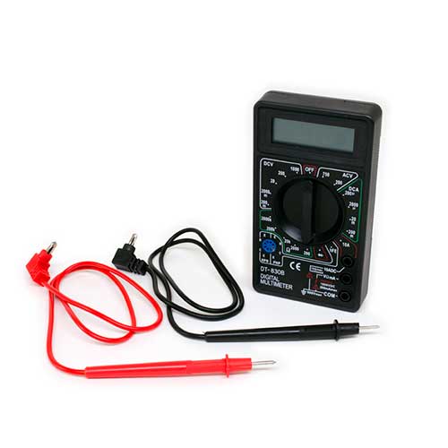 Multimeter Digital With Leads