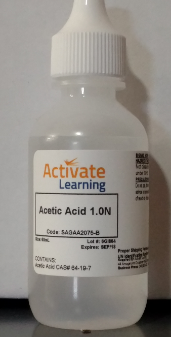 Acetic Acid, 1.0N, 60mL