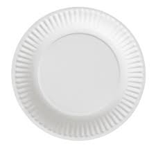 Paper plate, 6" diameter, pack of 60
