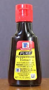 Peppermint Extract, bottle