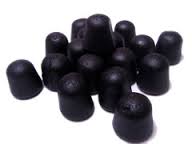 Gumdrops, black, pack