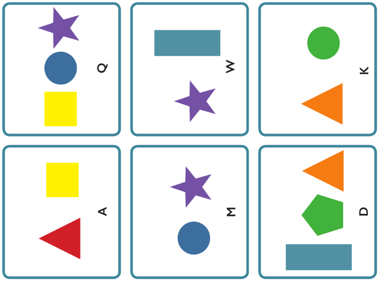 Shape Cards, Deck