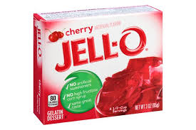 Gelatin, 3oz box