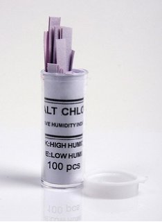 Cobalt Chloride Indicator Paper, Vial