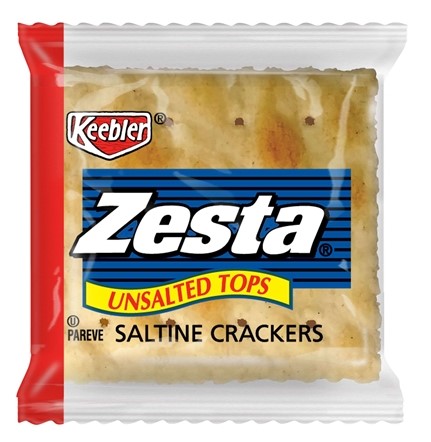 Unsalted Saltine Cracker, 2pack (with Nutrition Facts)