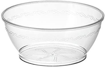 Reusable Plastic Bowl (fits inside 2L bottle)