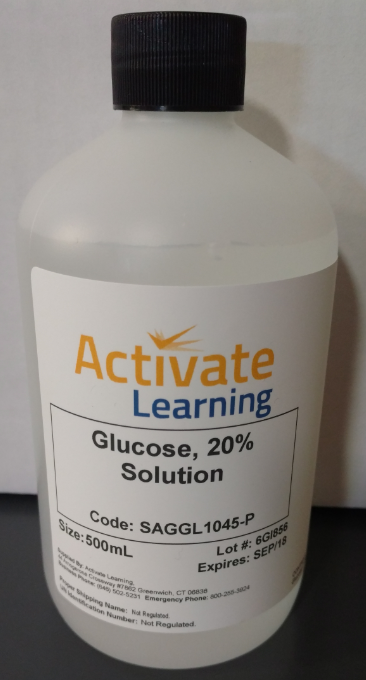 Glucose Solution, 20%, 500mL