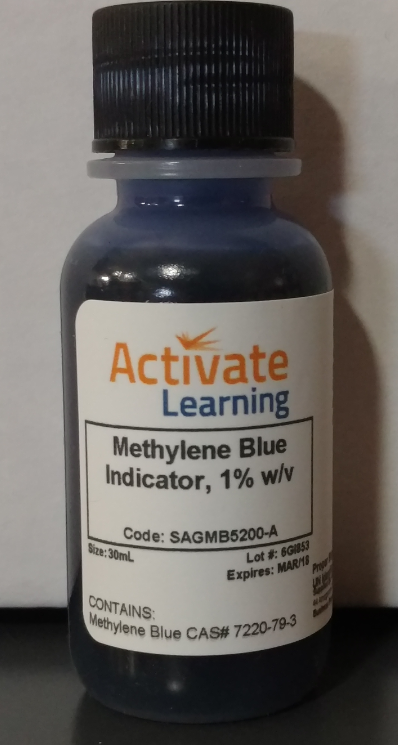 Methylene Blue, 1%, 30mL