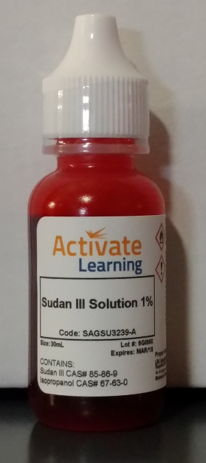 Sudan III, Solution 1%, 30mL