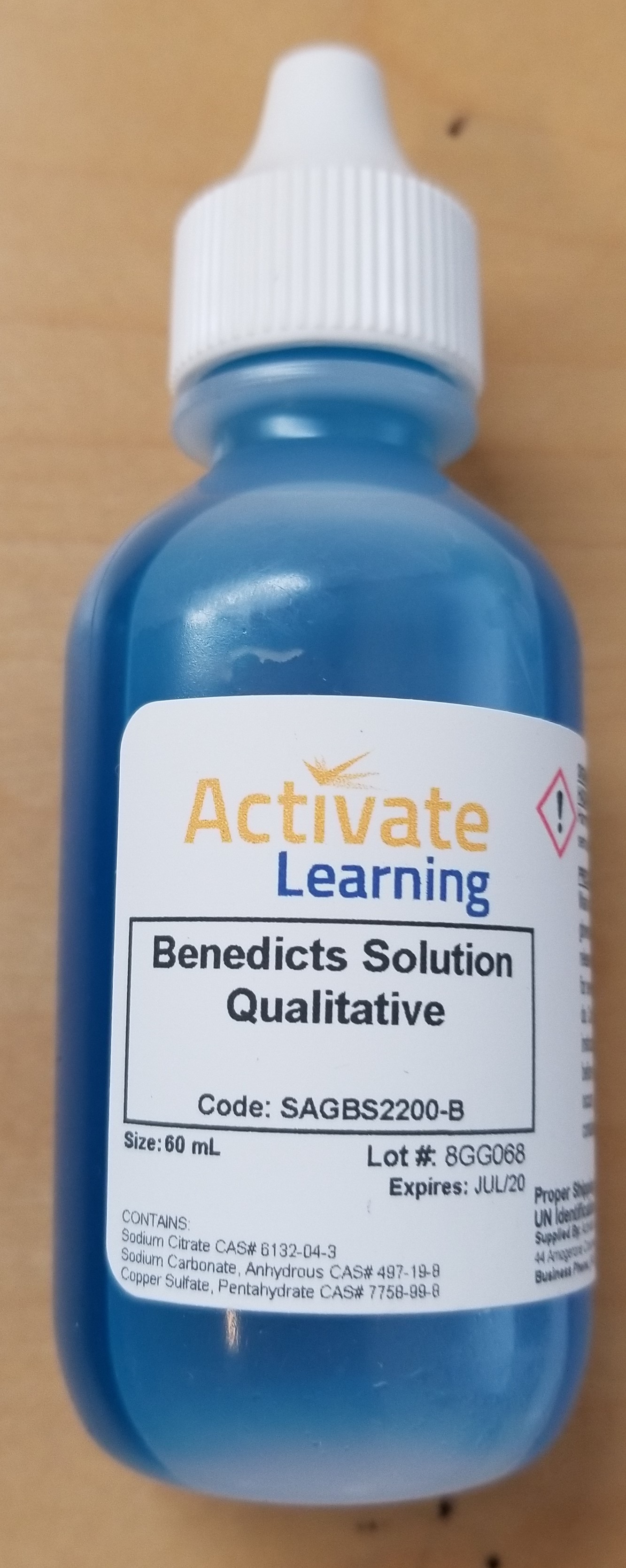 Benedict's Solution Qualitative, 60ml