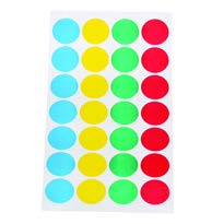 Sticky Labels,  Sheet of 70, Color 3