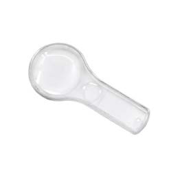 Small Plastic Magnifier, 5x & 15x