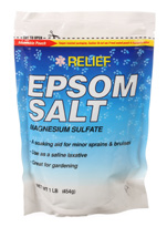 Magnesium Sulfate, Epsom, 16oz