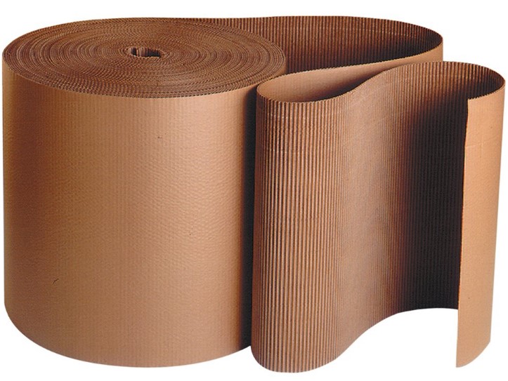 Corrugated Cardboard Roll, 6"x50'