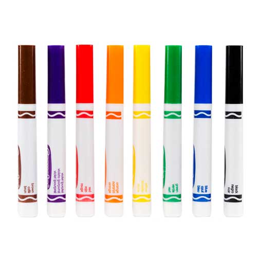 Markers Colored Set of 8