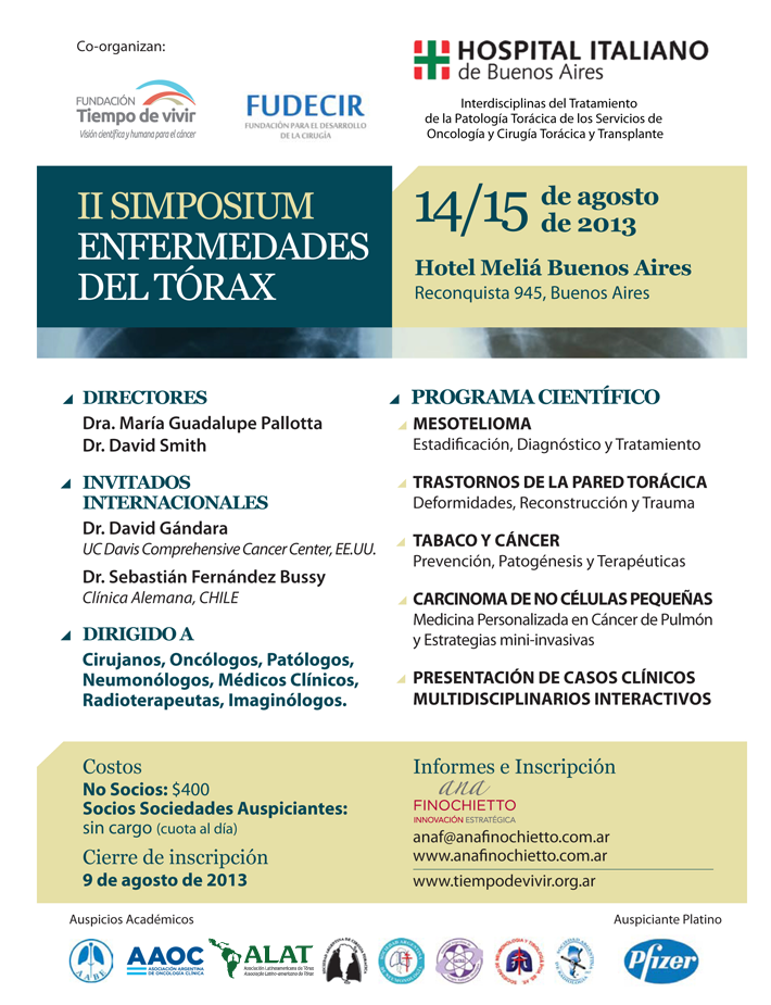 IISimposiumEnfermedadesdelTorax 2013