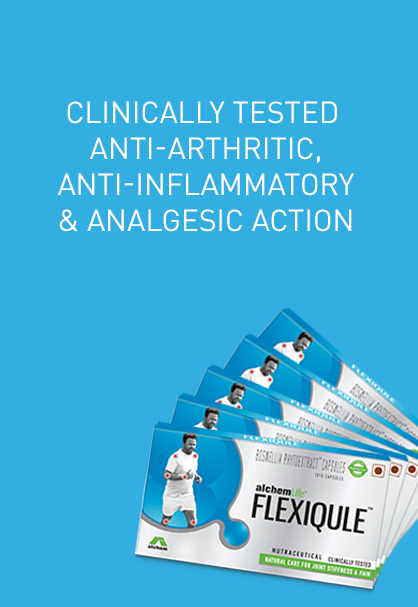 Clinically tested anti-Arthritic, anti-Inflammatory & analgesic action