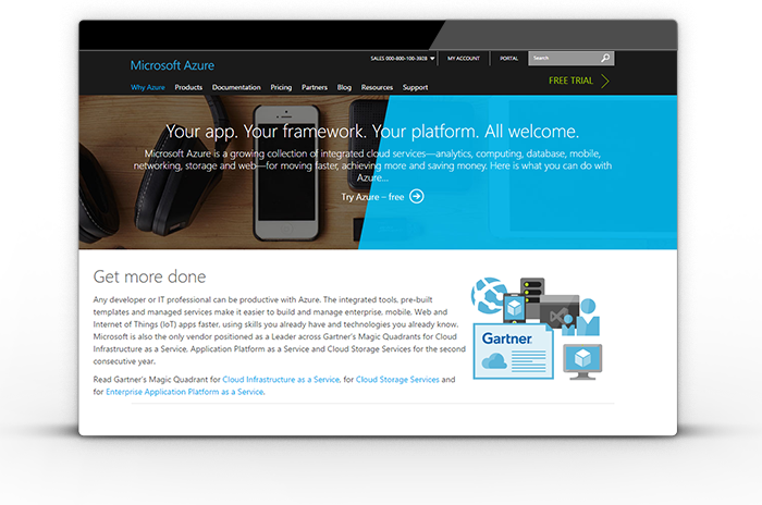 Windows Azure web server