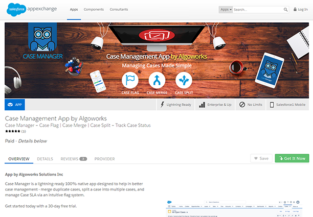 Case Management Salesforce App| salesforce appexchange partner