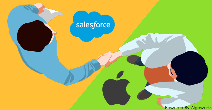 Partnership of The Year – Salesforce Team Up With Apple!