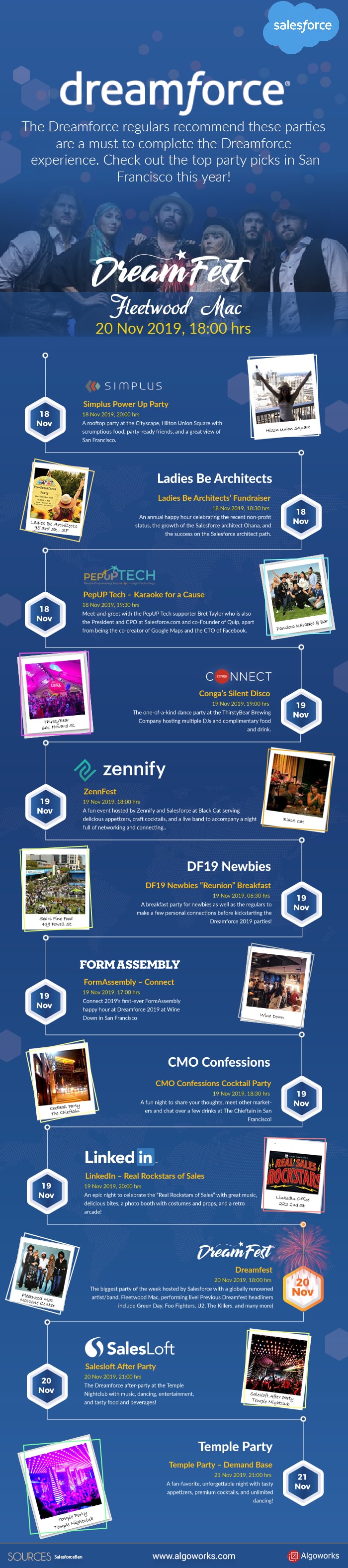The Ultimate Dreamforce Parties 2019 | #Dreamfest Featuring Fleetwood Mac