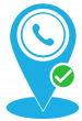 phone number location tracking logo