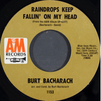 Raindrops Keep Fallin&#039; On My Head by Burt Bacharach