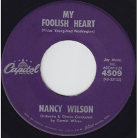 My Foolish Heart / The Seventh Son by Nancy Wilson