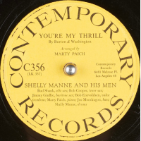 You&#039;re My Thrill / Afrodesia by Shelly Manne & His Men