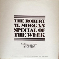 The Robert W. Morgan Special Of The Week by Chuck Mangione