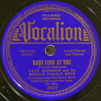 Big Joe Turner: Baby, Look At You / Cherry Red