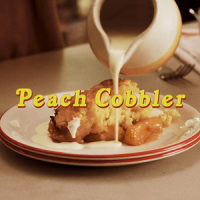 Peach Cobbler by Ilija Nikolic