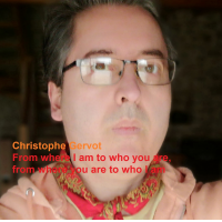 From where I am to who you are, from where you are to who I am by Christophe Gervot