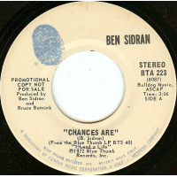 Chances Are by Ben Sidran