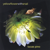 Yellow Flower with Snail by Lucas Pino