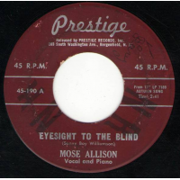 Eyesight To The Blind by Mose Allison