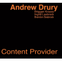 A provocative pair of releases from drummer Andrew Drury: Content Provider and The Drum